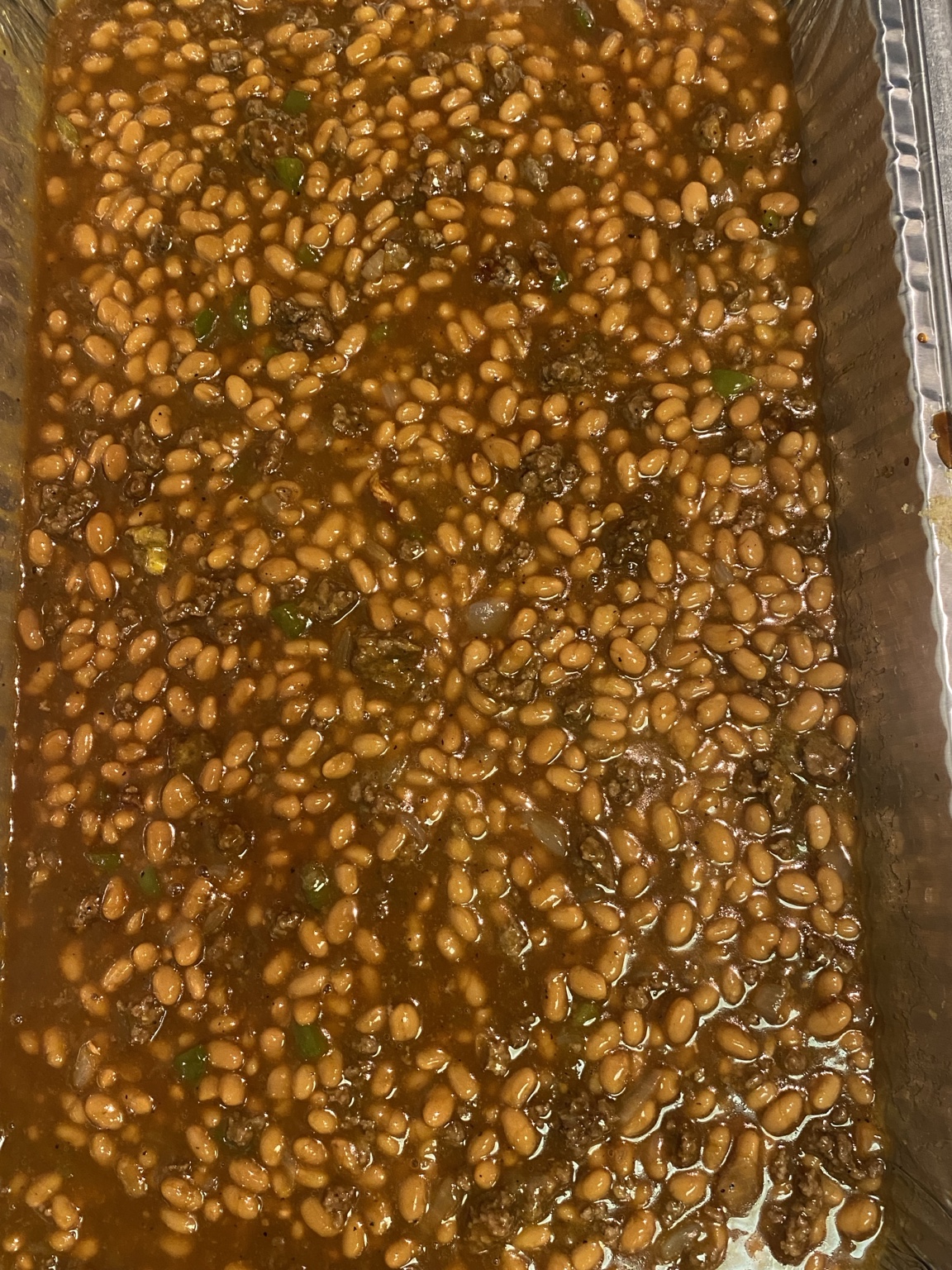 O'SIDE BBQ MAN barbecue baked beans
